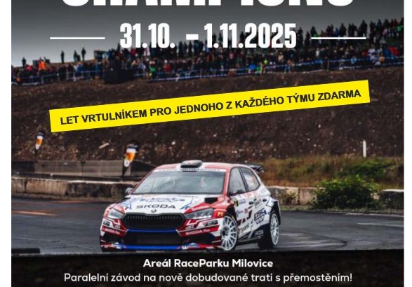 Race of Czech Champions 2025, auto, Bohemia Rally Mladá Boleslav, Milovice