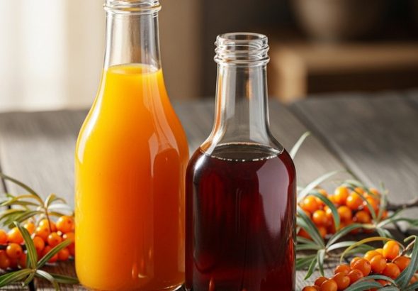 rakytníkový džem, recept, vaření, sirup