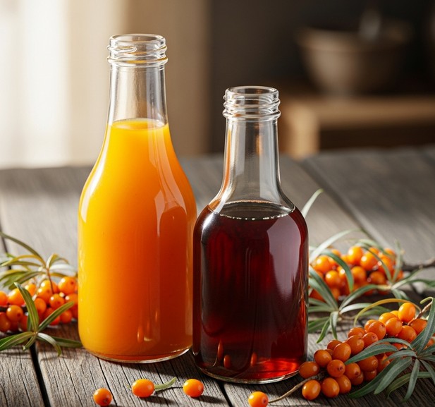 rakytníkový džem, recept, vaření, sirup