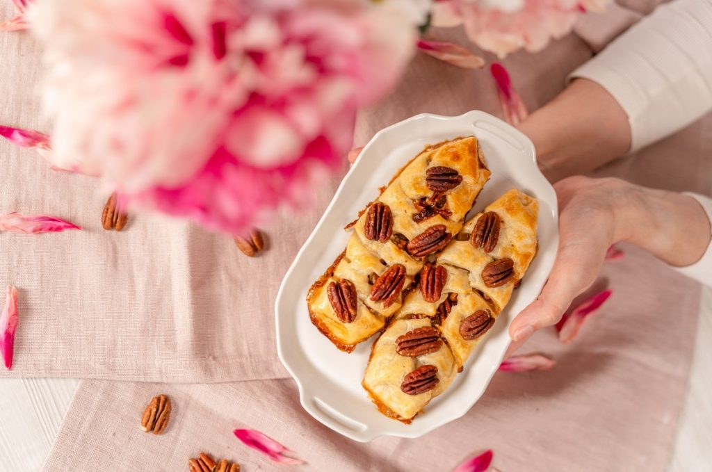 Pekanové pletence, babiččina volba, vaření , recept