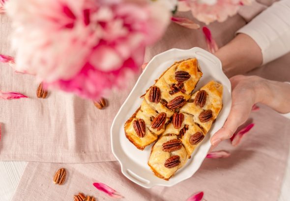 Pekanové pletence, babiččina volba, vaření , recept