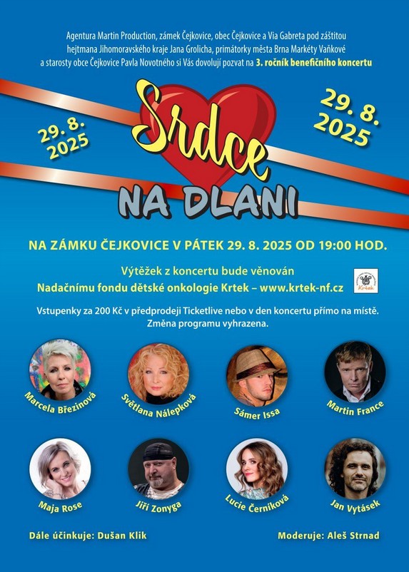 Nadační fond Krtek, Srdce na dlani, pomoc, životní styl