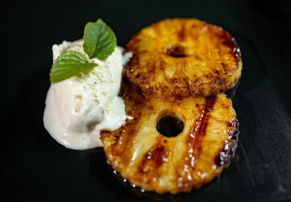 Grilovaný ananas, vaření, recept