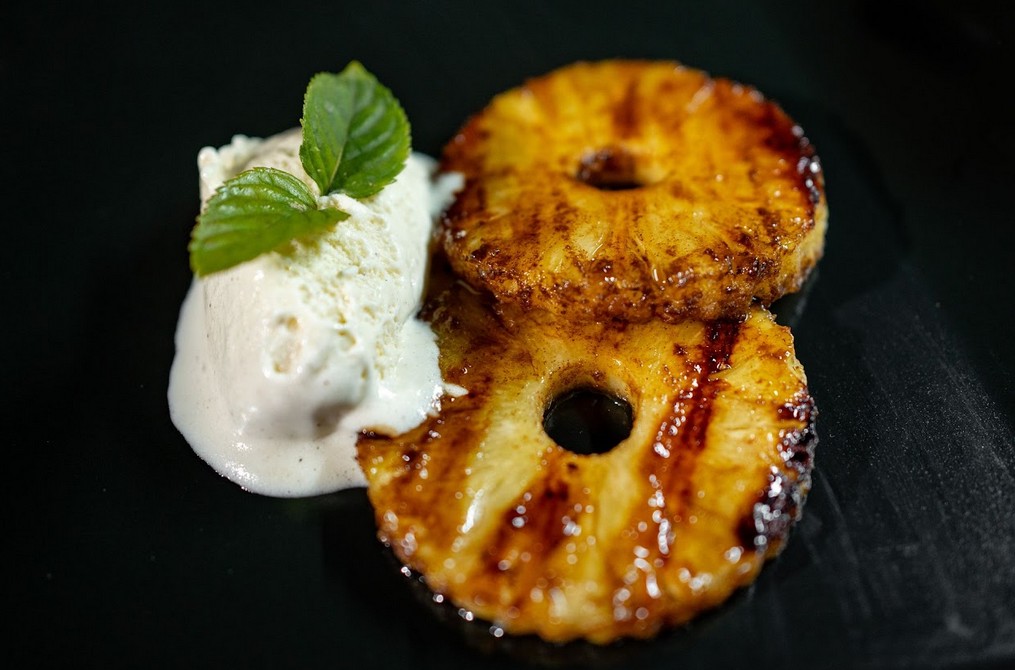 Grilovaný ananas, vaření, recept