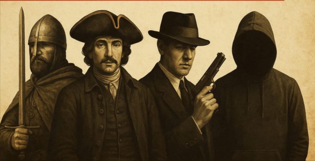 loupežníci, série o zločinu, gangsteři