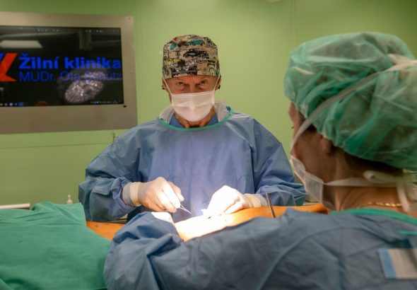 operace křečových žil , žíly, zdraví, Žilní klinika, primář MUDr. Ota Schütz