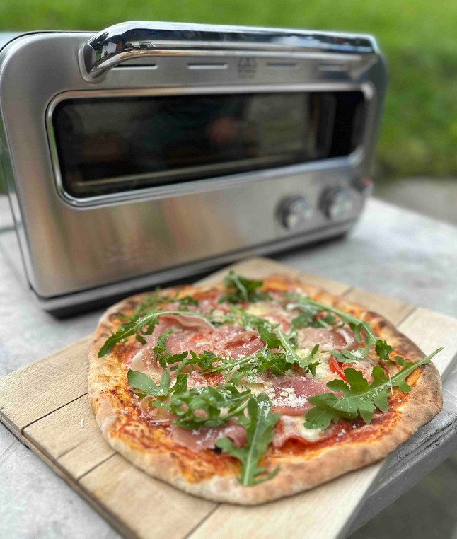 Sage, recept, pizza, pizza pec Sage SPZ820