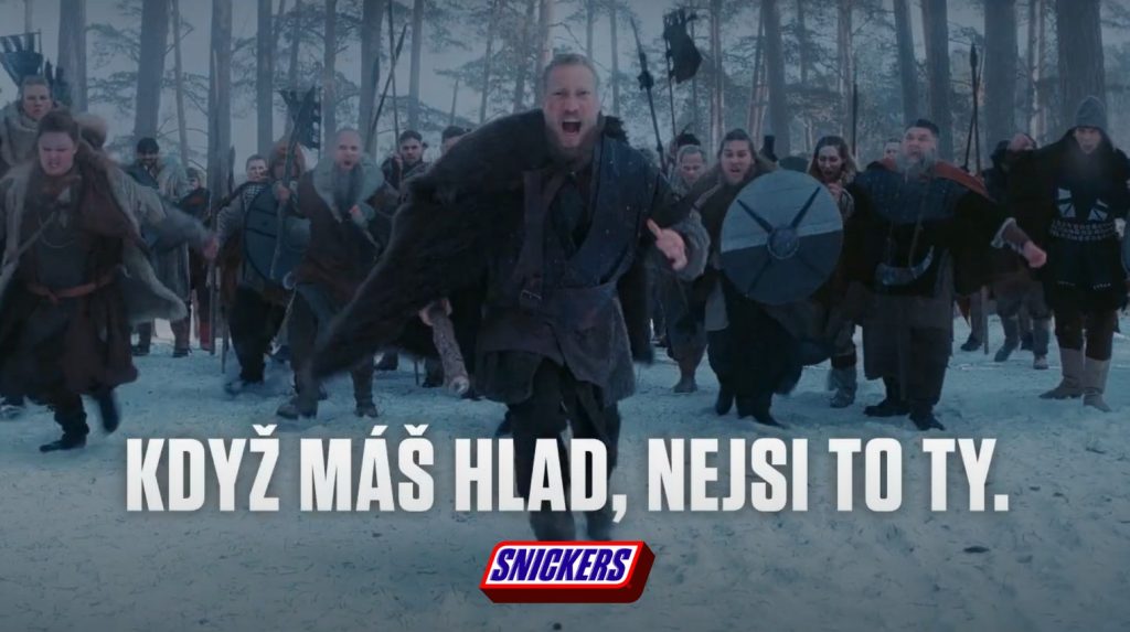 Snickers , José Mourinha, Kampaň, vikingské bitvy