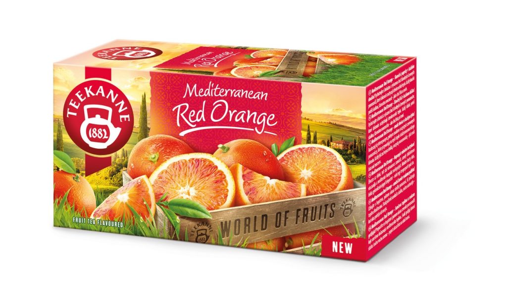 TEEKANNE Mediterranean Red Orange, čaj, ovocný čaj, TEEKANNE
