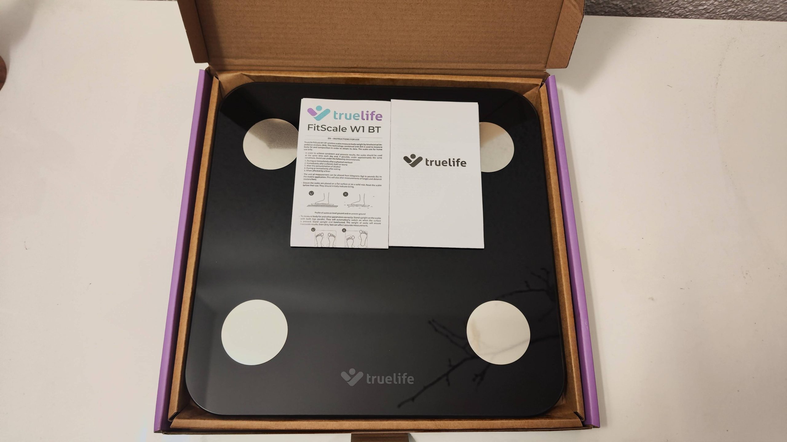 Trulife FitScale W1 BT Black