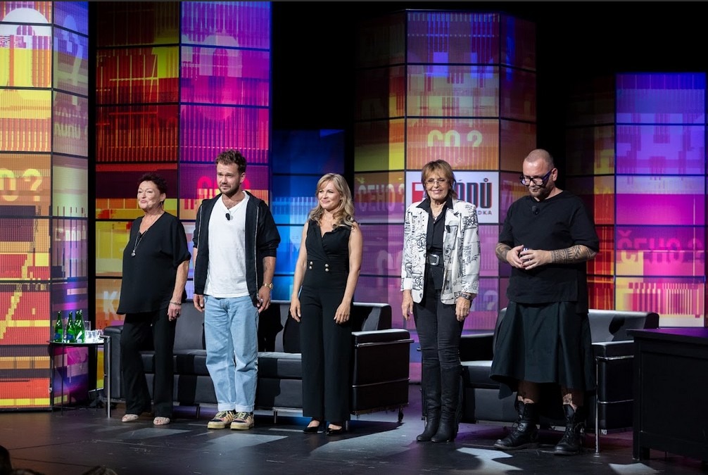 7 pádů Honzy Dědka, Valérie Zawadská, Olga Matušková, Adam Ernest a Lenka Daňková, Martin Zeller