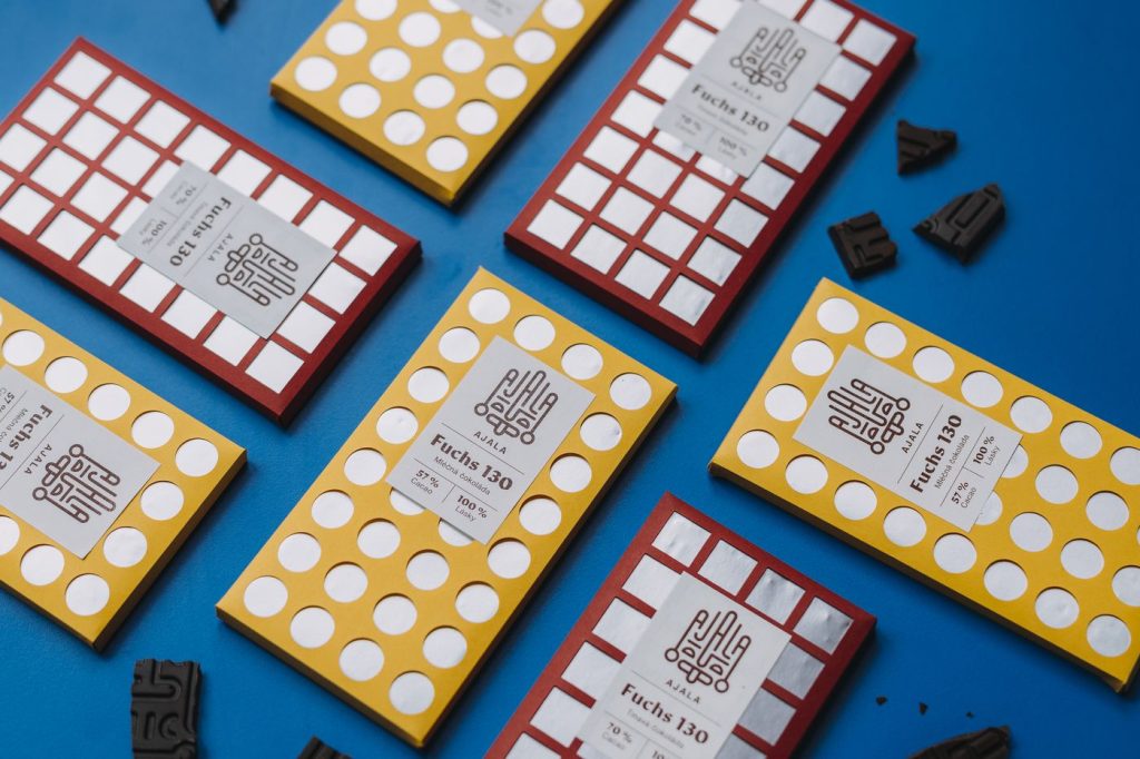 Ajala, Brněnská čokoládovna, Bohuslav Fuchs