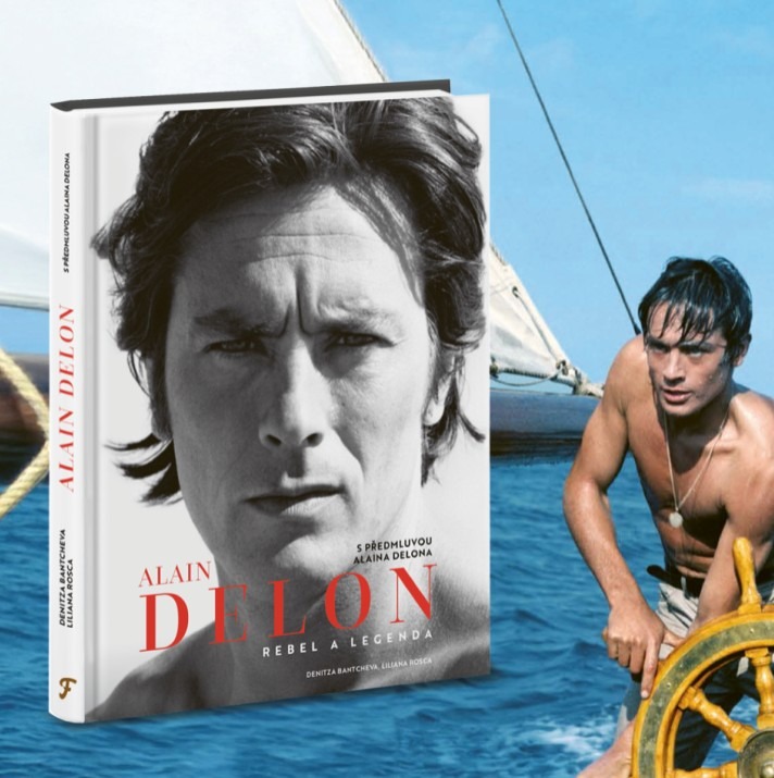 Alain Delon Rebel a legenda , Denitza Bantcheva, Liliana Rosca, Alain Delon, kniha