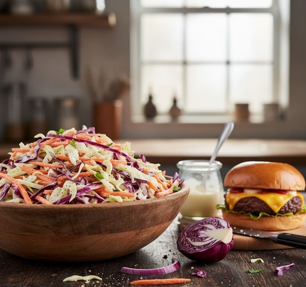 Zelí, recept, vaření, podzimní recept, Coleslaw, salát, vitamít C, vláknina