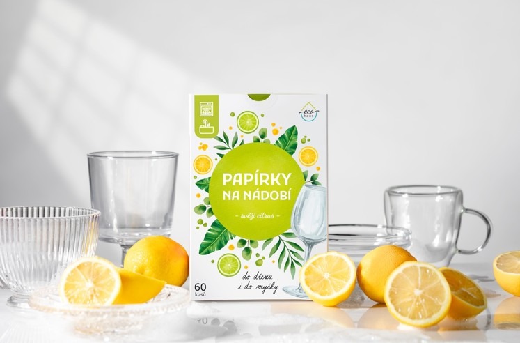 EcoHaus, papírky na praní,