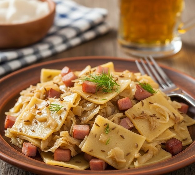 Flíčky se zelím, recept, zelí,