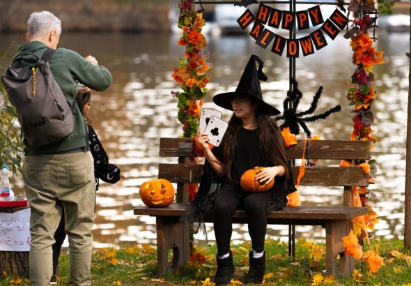 Žluté lázně , Halloween, Dušičky