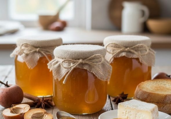 Mišpulové želé, recept, vaření, podzimní recepty