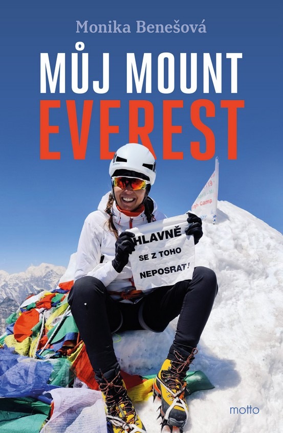 Monika Benešová, Můj Mount Everest, nakladatelství Motto, kniha, kultura, Albatros Media