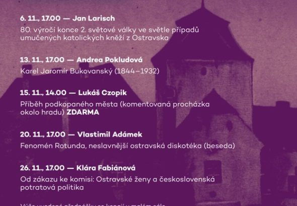 Člověk v dějinách Ostravska na Slezskoostravském hradě, Hrad, Ostrava, kultura,