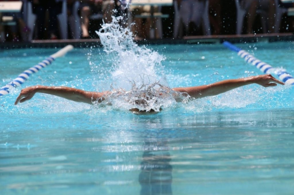 trénink plavání , aplikace, Lucie Kubešová Leišová,