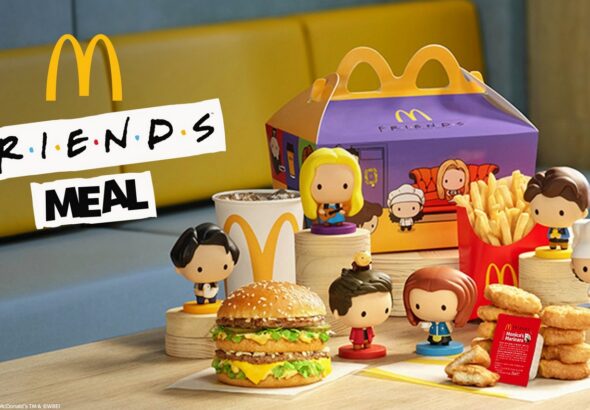 FRIENDS Menu, McDonald's