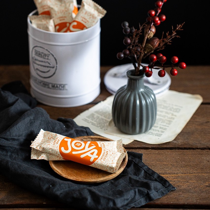 Fit Joya, tyčky, životní styl, soutěž Jablko & skořice s jogurtem, Meruňka s jogurtem, Malina s jogurtem, Kokos s kakaem