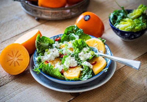 Kaki Bouquet, vaření, recept, kaki