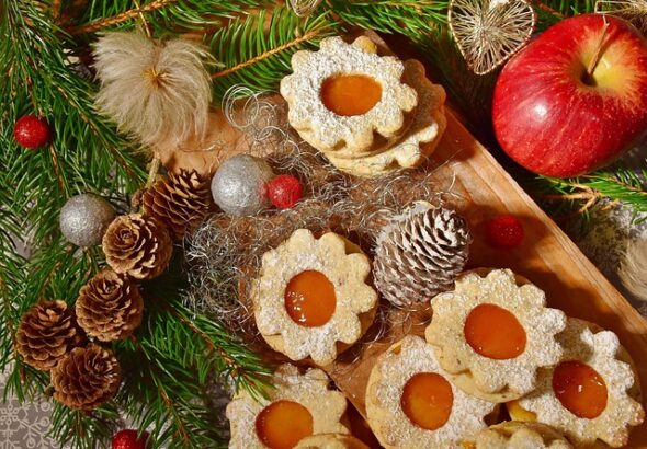 Vánoce, cukroví, vaření, pečení, tradice, vánoční cukroví, Křehké sádlové cukroví: