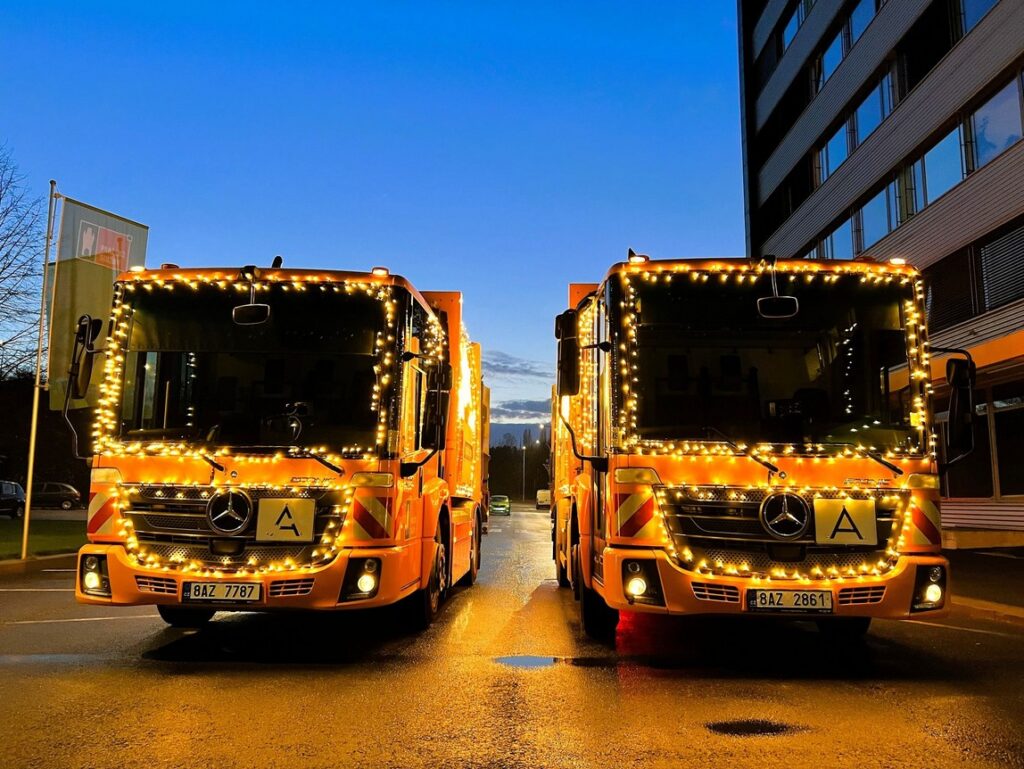 vozy Pražských služeb, zprávy, Praha