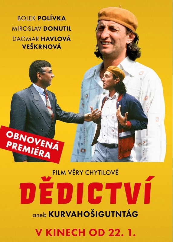Dědictví aneb Kurvahošigutntág, film, kultura, kino