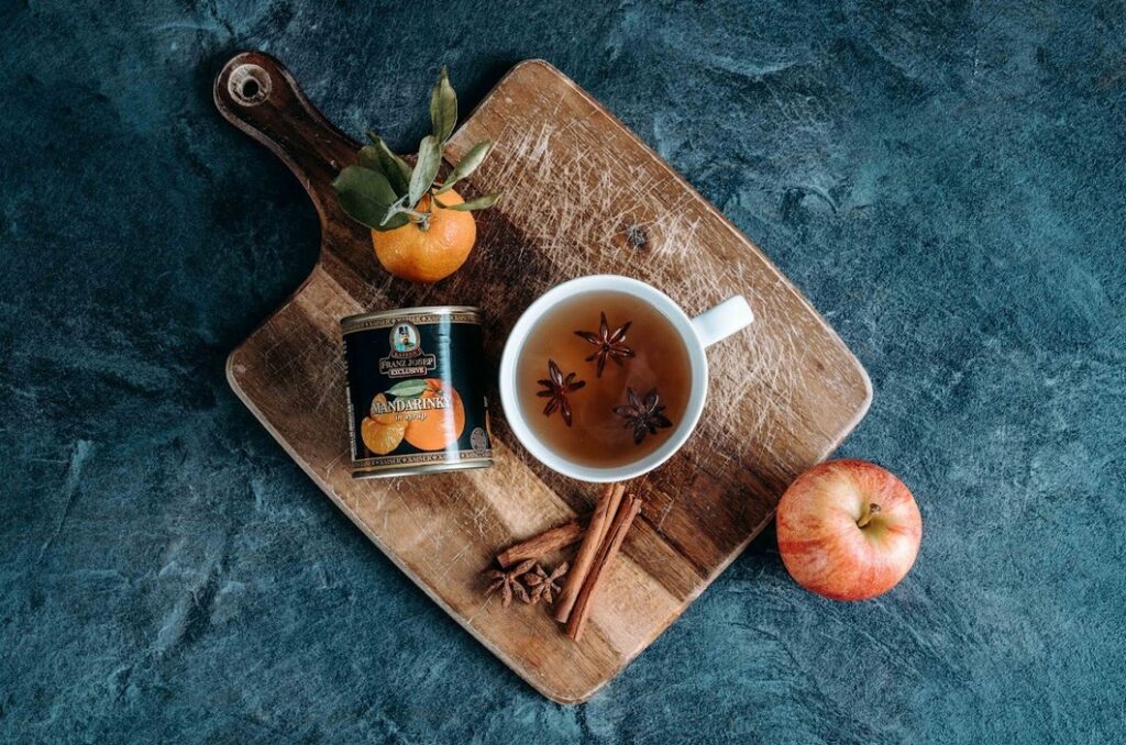 Franz Josef Kaiser, mandarinky, Pečený mandarinkový čaj