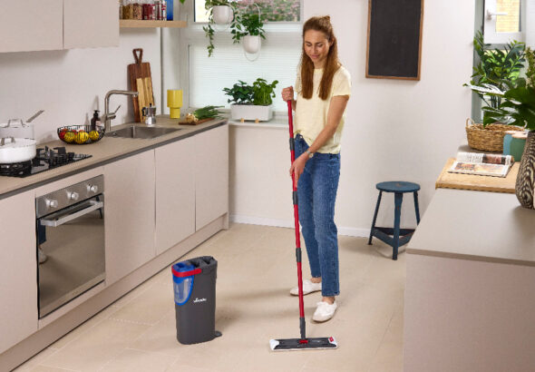 Vileda H2Pro třásňový rotační mop , Vileda, úklid