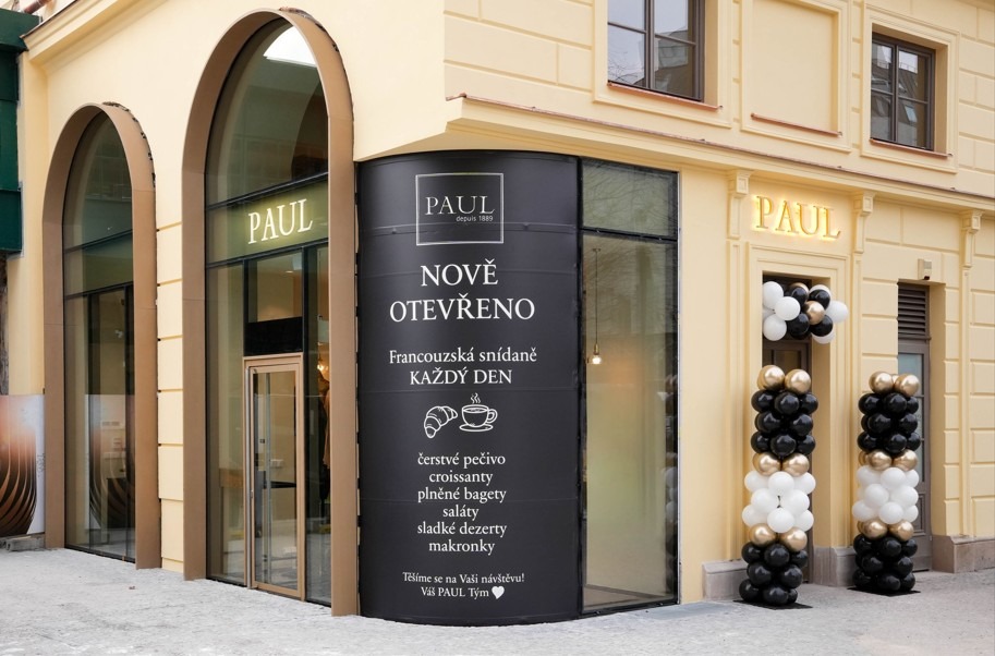 Francouzské pekařství PAUL, Croissant Royal, PAUL, koláče, PAUL, nová pobočka, Masarykovo nádraží