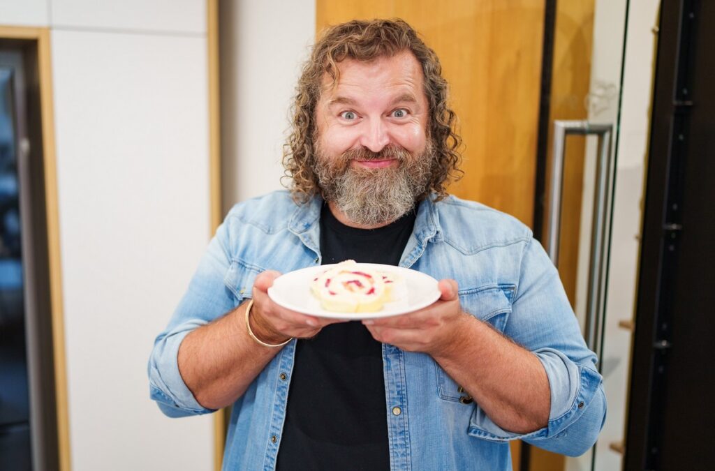 roláda chiffon, Valentýn, recept, pečení, Josef Maršálek