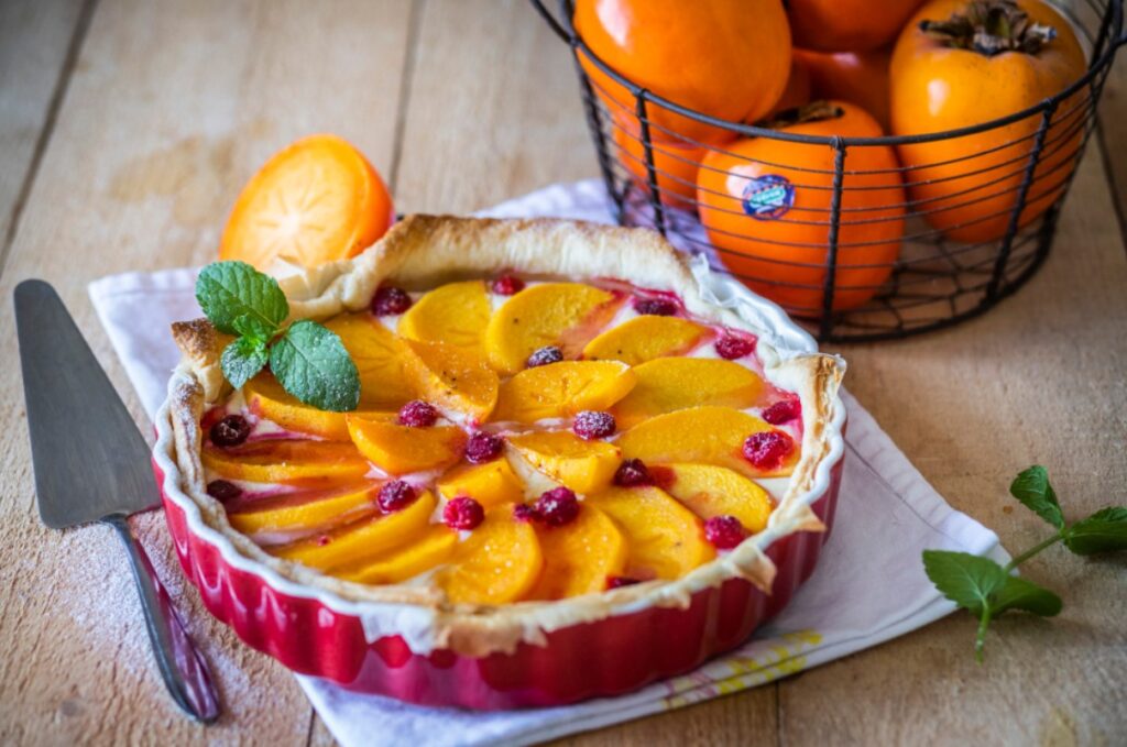 Kaki Bouquet, vaření, recept, kaki