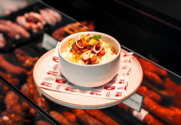 Halušky, Bistro U Býka, restaurace, Praha, Slovensko