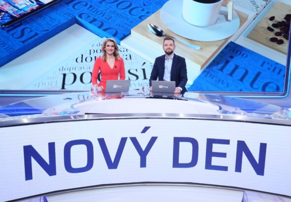 Lenka Špillarová , CNN Prima NEWS NOVÝ DEN,