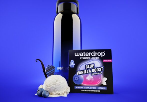 Microenergy BLUE VANILLA BOOST, MODRÁ VANILLA