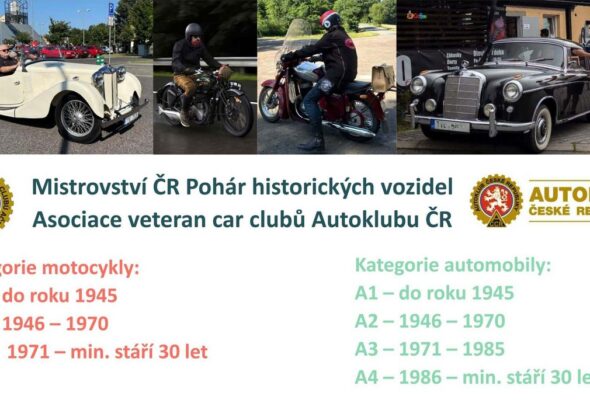 Mistrovství ČR Pohár historických vozidel 2026