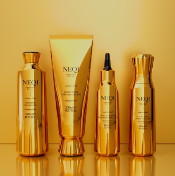 NEQI Diamond Glass, vlasy, kosmetika