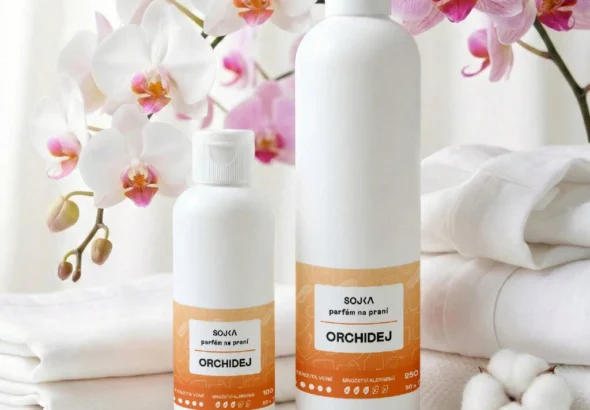 SOJKA Parfém na praní, praní, úklid, prádlo, parfém