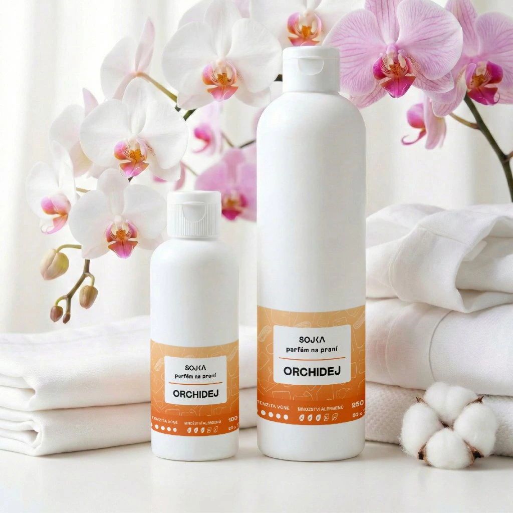 SOJKA Parfém na praní, praní, úklid, prádlo, parfém