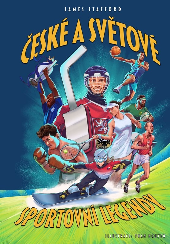 České a světové sportovní legendy, kniha, kultura