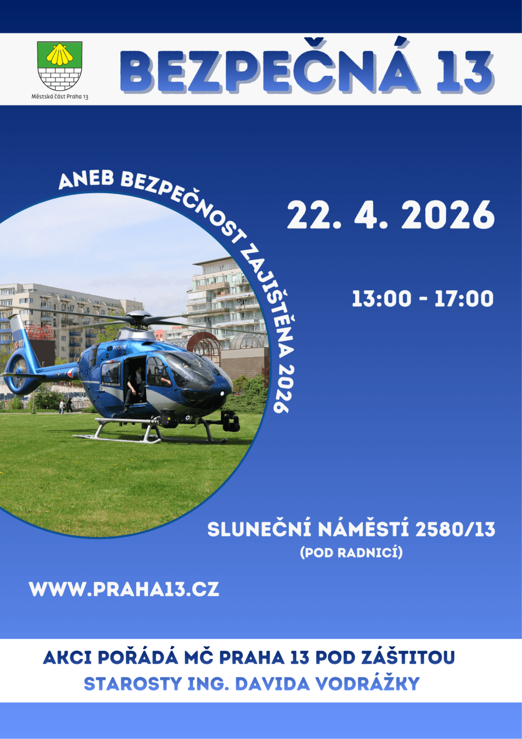 Slunečním náměstí, Bezpečná 13, akční odpoledne