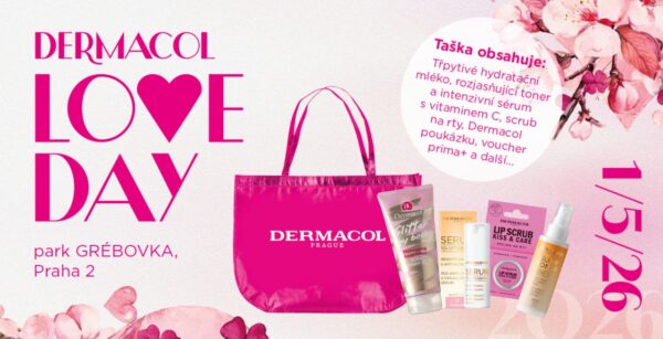DERMACOL LOVE DAY, Praha, 1. máj