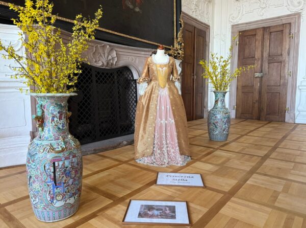 Kostým princezny Stely na náchodském zámku, Mezinárodní den památek , cestování