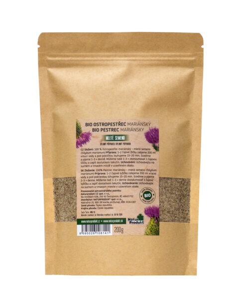 ostropestřec, zdraví,
