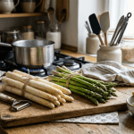 Chřest, recept, restaurace, Hybernská, vaření