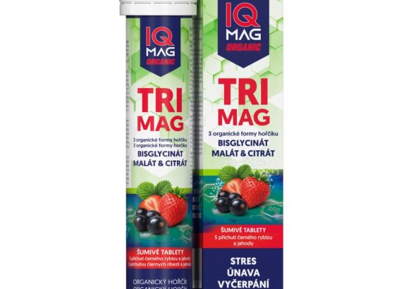 IQ Mag organic TRIMAG, zdraví, únava,